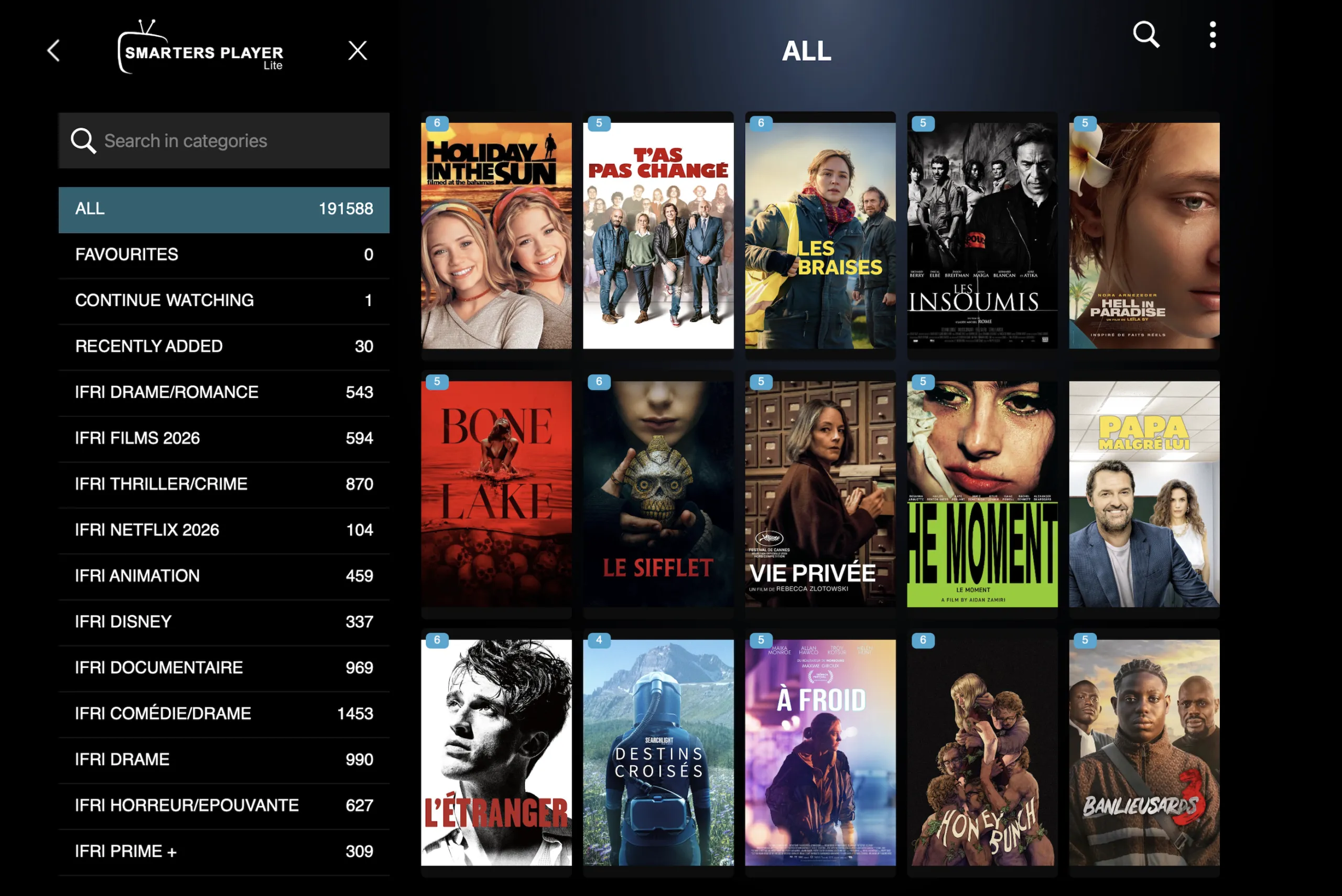 TrustView TV UK movies library — Netflix, Sky Cinema, HBO, Disney+